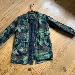 Forever21 camouflaged coat